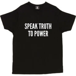 Speak Truth To Power T-Shirt -Tshirt Store speak truth to power tshirt 2 black mens v neck tshirt
