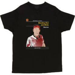 Sporting Classics: Bleeding Red And White By Terry Butcher T-Shirt 16 Sporting Classics: Bleeding Red And White By Terry Butcher T-Shirt -Tshirt Store sporting classics bleeding red and white tshirt black mens v neck tshirt