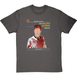 Sporting Classics: Bleeding Red And White By Terry Butcher T-Shirt 13 Sporting Classics: Bleeding Red And White By Terry Butcher T-Shirt -Tshirt Store sporting classics bleeding red and white tshirt charcoaltshirt