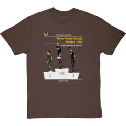 Sporting Classics: Three Proud People, Mexico 1968 By Tommie Smith And John Carlos T-Shirt 19 Sporting Classics: Three Proud People, Mexico 1968 By Tommie Smith And John Carlos T-Shirt -Tshirt Store sporting classics mexico 68 tshirt hazelnuttshirt
