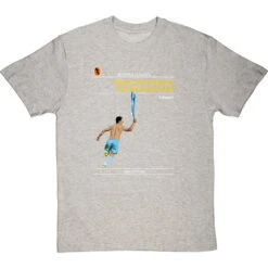 Sporting Classics: Ninety-Three Minutes And Twenty Seconds By Sergio Agüero T-Shirt -Tshirt Store sporting classics ninety three minutes tshirt lightoxfordtshirt