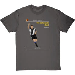 Sporting Classics: The Gallowgate Giant By Alan Shearer T-Shirt -Tshirt Store sporting classics the gallowgate giant tshirt charcoaltshirt