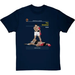 Sporting Classics: The Greatest By Muhammed Ali T-Shirt -Tshirt Store sporting classics the greatest tshirt navybluetshirt