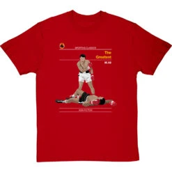 Sporting Classics: The Greatest By Muhammed Ali T-Shirt -Tshirt Store sporting classics the greatest tshirt redtshirt