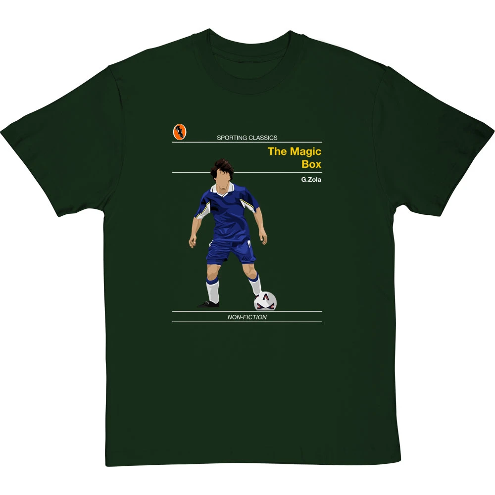 Sporting Classics: The Magic Box By Gianfranco Zola T-Shirt 5 Sporting Classics: The Magic Box By Gianfranco Zola T-Shirt - Image 5