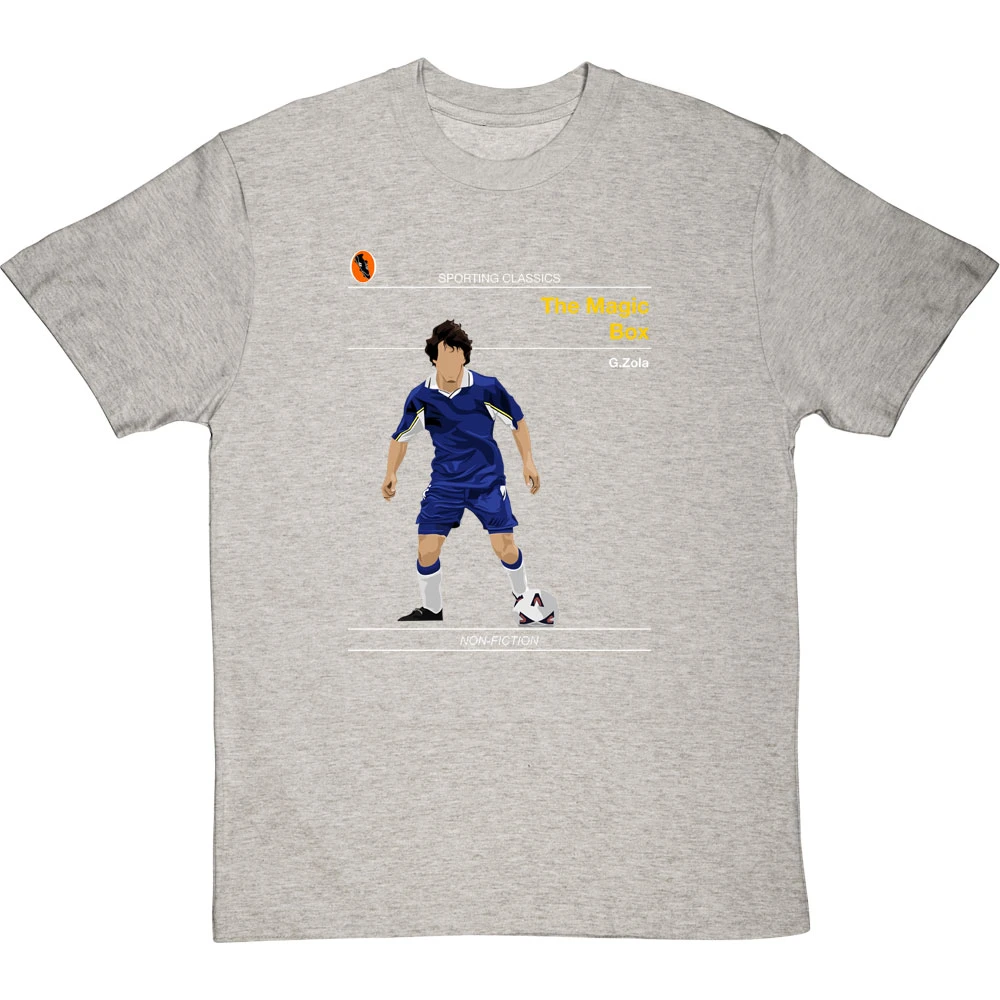 Sporting Classics: The Magic Box By Gianfranco Zola T-Shirt 2 Sporting Classics: The Magic Box By Gianfranco Zola T-Shirt - Image 2