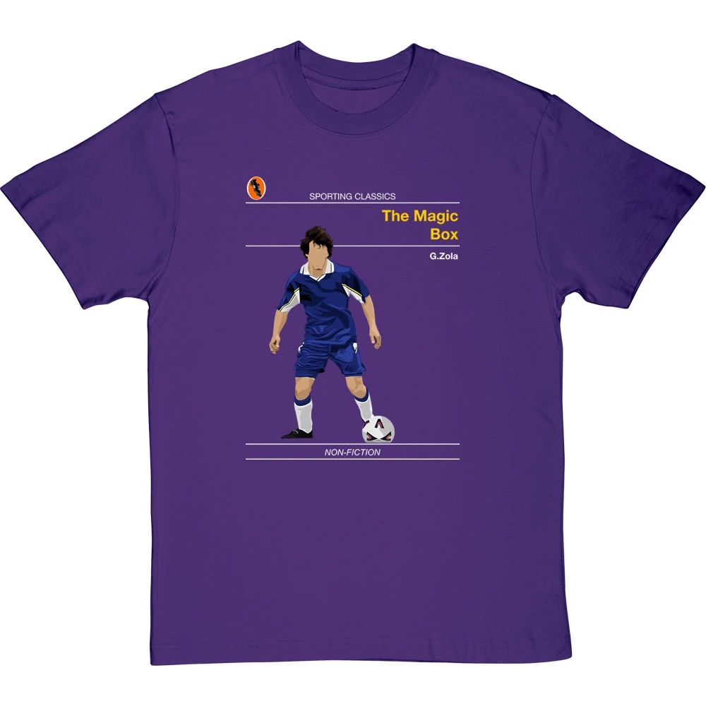 Sporting Classics: The Magic Box By Gianfranco Zola T-Shirt 6 Sporting Classics: The Magic Box By Gianfranco Zola T-Shirt - Image 6