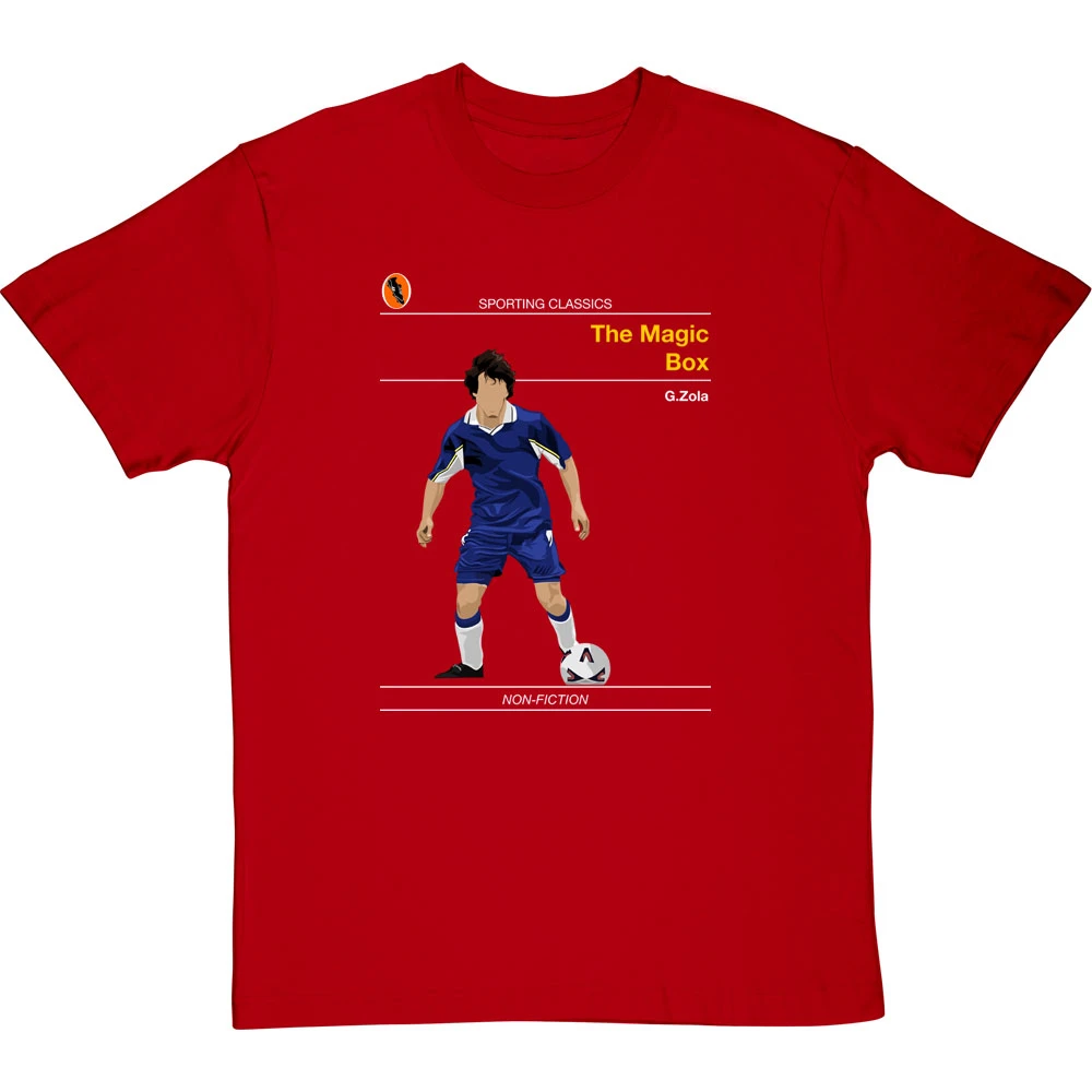 Sporting Classics: The Magic Box By Gianfranco Zola T-Shirt 4 Sporting Classics: The Magic Box By Gianfranco Zola T-Shirt - Image 4