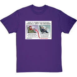 Guide To Conservative Economics: Spot The Sponger T-Shirt -Tshirt Store spot the sponger tshirt purpletshirt