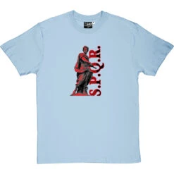 SPQR - Senatus Populusque Romanus T-Shirt -Tshirt Store spqr skybluetshirt