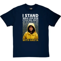 I Stand With Greta T-Shirt 13 I Stand With Greta T-Shirt -Tshirt Store stand with greta tshirt navybluetshirt