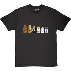 Star Wars Matryoshka Dolls: Rebels T-Shirt -Tshirt Store star wars dolls rebels tshirt charcoaltshirt