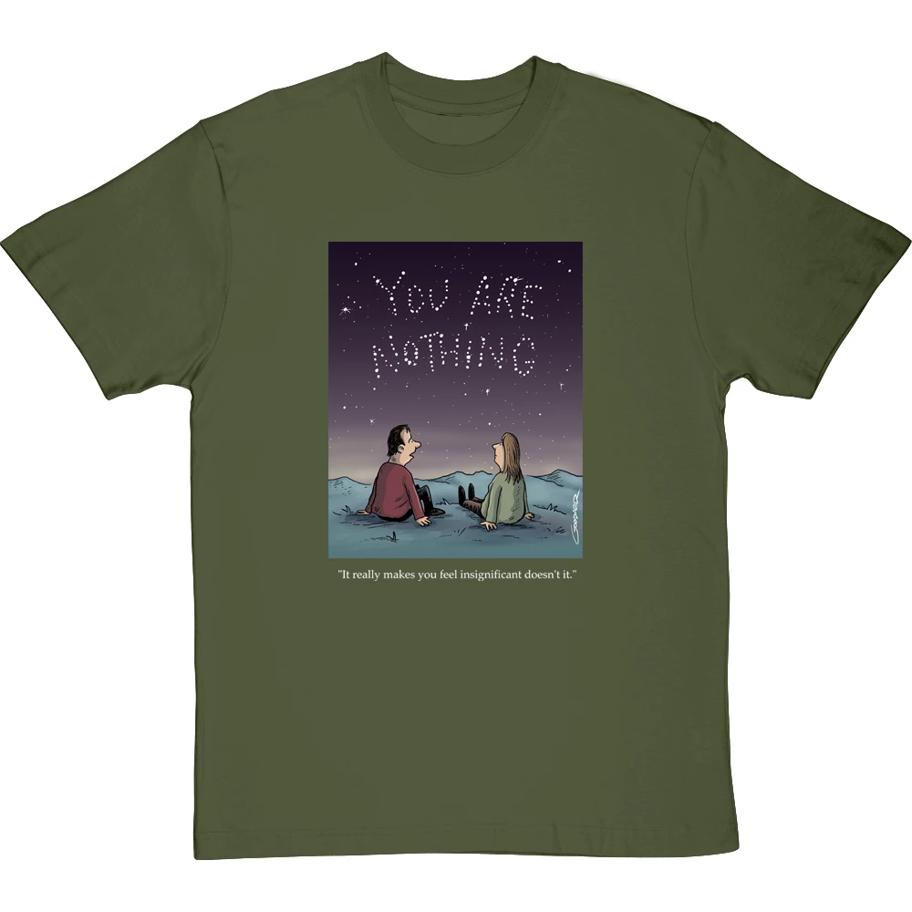 "It Really Makes You Feel Insignificant" (Colour) T-Shirt 7 "It Really Makes You Feel Insignificant" (Colour) T-Shirt - Image 7