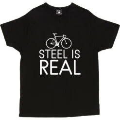 Steel Is Real T-Shirt -Tshirt Store steel is real tshirt 2 black mens v neck tshirt