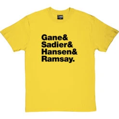 Stereolab Line-Up T-Shirt -Tshirt Store stereolab line up tshirt 1 yellowtshirt