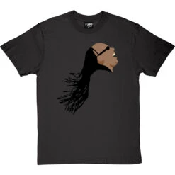 Stevie Wonder Portrait T-Shirt -Tshirt Store stevie wonder profile tshirt charcoaltshirt