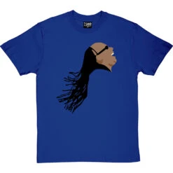 Stevie Wonder Portrait T-Shirt -Tshirt Store stevie wonder profile tshirt royalbluetshirt