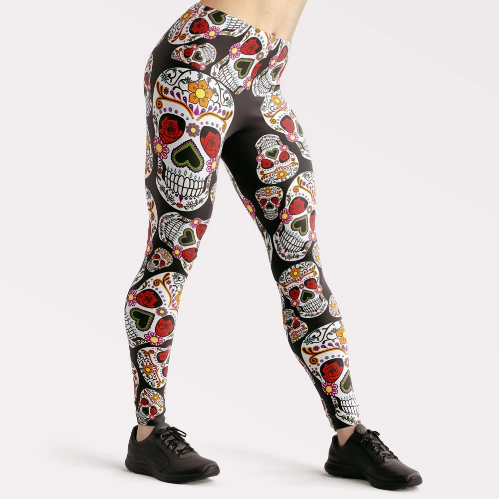 Sugar Skull Leggings - 50% OFF! 2 Sugar Skull Leggings - 50% OFF! - Image 2