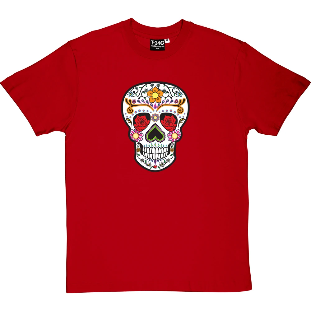 Sugar Skull T-Shirt 7 Sugar Skull T-Shirt - Image 7