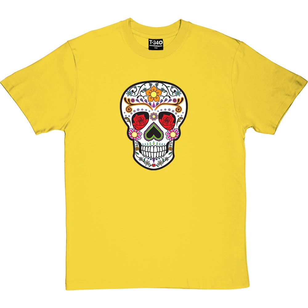 Sugar Skull T-Shirt 2 Sugar Skull T-Shirt - Image 2