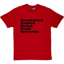 Swell Maps Line-Up T-Shirt -Tshirt Store swell maps line up tshirt 1 redtshirt