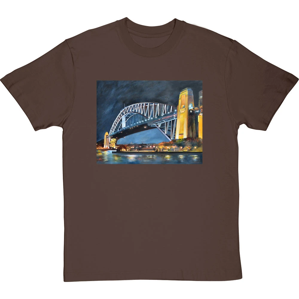 Sydney Harbour Bridge By Hadrian Richards T-Shirt 14 Sydney Harbour Bridge By Hadrian Richards T-Shirt - Image 14