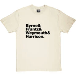 Talking Heads Line-Up T-Shirt -Tshirt Store talking heads tshirt 1 naturaltshirt