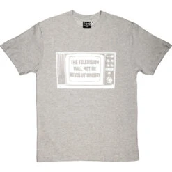The Television Will Not Be Revolutionised T-Shirt -Tshirt Store television not revolutionised tshirt 2 lightoxfordtshirt