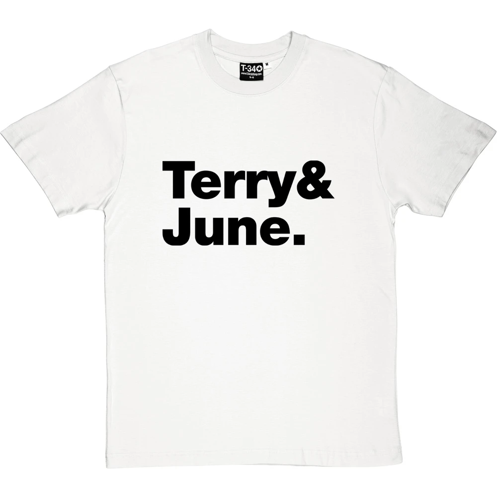 Terry And June Line-Up T-Shirt 4 Terry And June Line-Up T-Shirt - Image 4