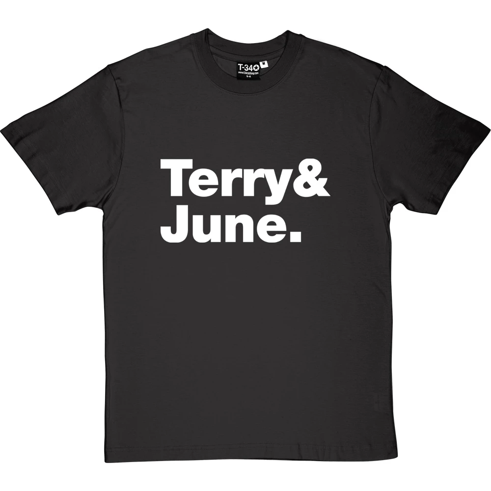 Terry And June Line-Up T-Shirt 13 Terry And June Line-Up T-Shirt - Image 13