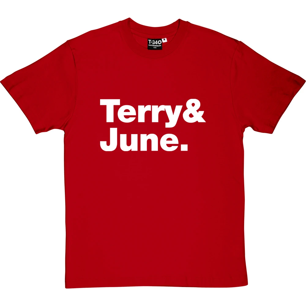 Terry And June Line-Up T-Shirt 11 Terry And June Line-Up T-Shirt - Image 11
