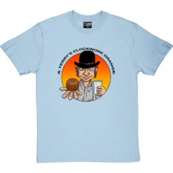 Terry's Clockwork Orange T-Shirt -Tshirt Store terrys clockwork orange tshirt 1 skybluetshirt