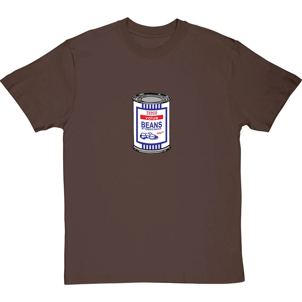 Tesco Baked Beans Tin T-Shirt 5 Tesco Baked Beans Tin T-Shirt - Image 5
