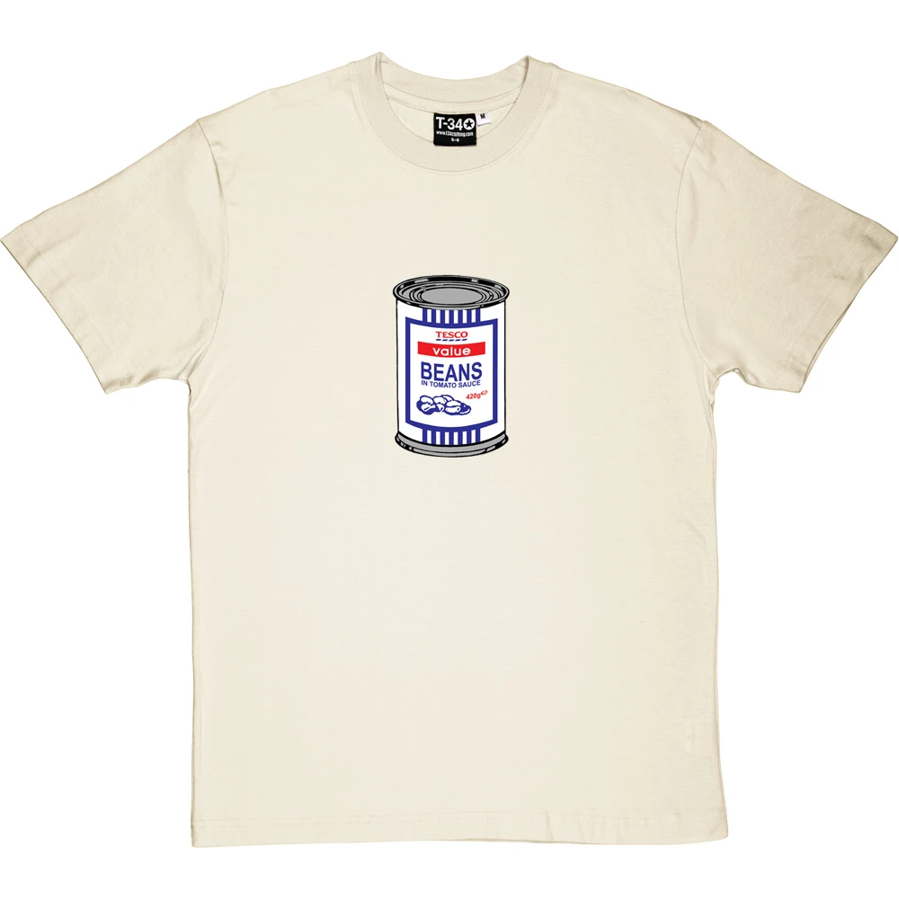 Tesco Baked Beans Tin T-Shirt 13 Tesco Baked Beans Tin T-Shirt - Image 13
