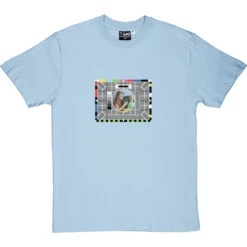 Test Card T-Shirt -Tshirt Store testcard skybluetshirt