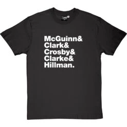 The Byrds Line-Up T-Shirt -Tshirt Store the byrds tshirt 2 charcoaltshirt