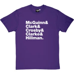 The Byrds Line-Up T-Shirt -Tshirt Store the byrds tshirt 2 purpletshirt
