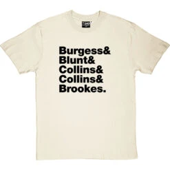The Charlatans Line-Up T-Shirt -Tshirt Store the charlatans line up tshirt 1 naturaltshirt