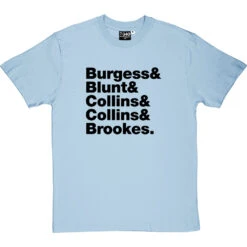 The Charlatans Line-Up T-Shirt -Tshirt Store the charlatans line up tshirt 1 skybluetshirt