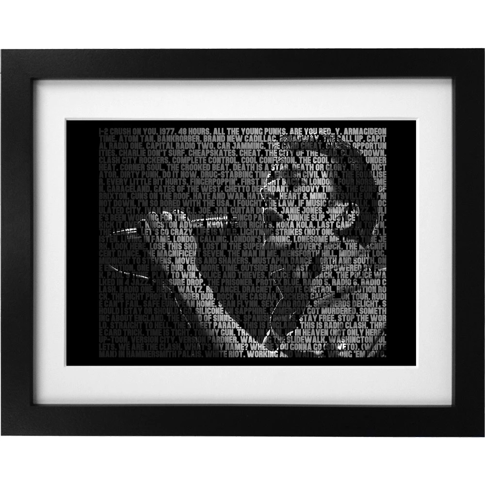 The Clash Complete Works Art Print 1 The Clash Complete Works Art Print