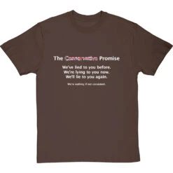 The Conservative Promise T-Shirt -Tshirt Store the conservative promise tshirt 2 hazelnuttshirt