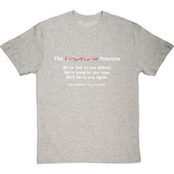 The Conservative Promise T-Shirt -Tshirt Store the conservative promise tshirt 2 lightoxfordtshirt