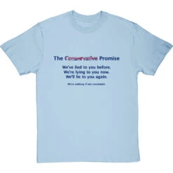 The Conservative Promise T-Shirt -Tshirt Store the conservative promise tshirt 7 skybluetshirt