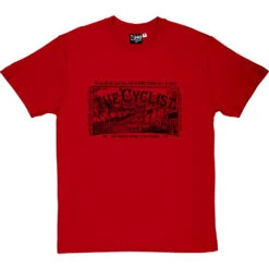 The Cyclist T-Shirt -Tshirt Store the cyclist tshirt 1 redtshirt