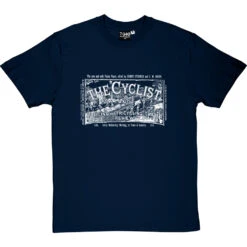 The Cyclist T-Shirt -Tshirt Store the cyclist tshirt 2 navybluetshirt