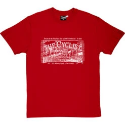 The Cyclist T-Shirt -Tshirt Store the cyclist tshirt 2 redtshirt
