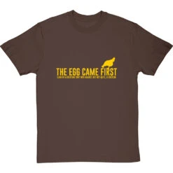 The Egg Came First . T-Shirt -Tshirt Store the egg came first tshirt 6 hazelnuttshirt