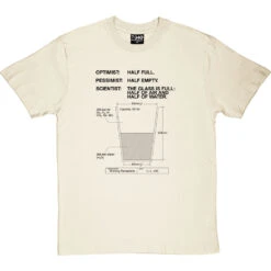 The Glass Is Full T-Shirt -Tshirt Store the glass is full tshirt 1 naturaltshirt