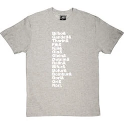 The Hobbit Line-Up T-Shirt