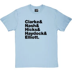 The Hollies Line-Up T-Shirt -Tshirt Store the hollies line up tshirt 1 skybluetshirt